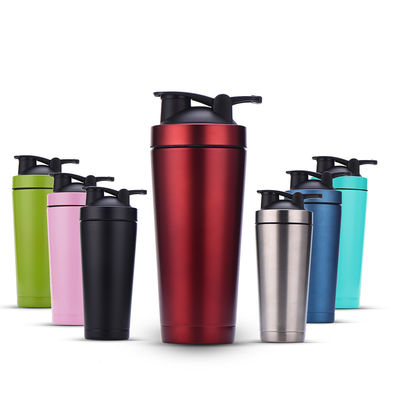飲み物を温かく冷たく保つ 6-12hrs 700ml 大容量 カスタムLOGO フィットネスシェーカーボトル