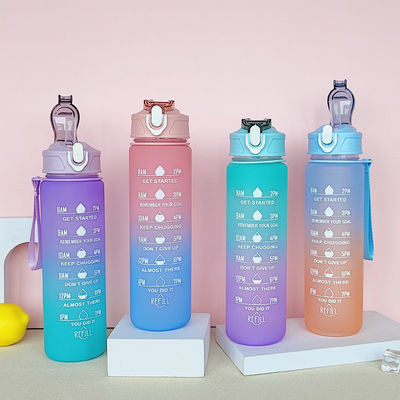 30オンス カスタムロゴ PC プラスチック 水杯 BPA 無料 スポーツストロー シャイカーのボトル