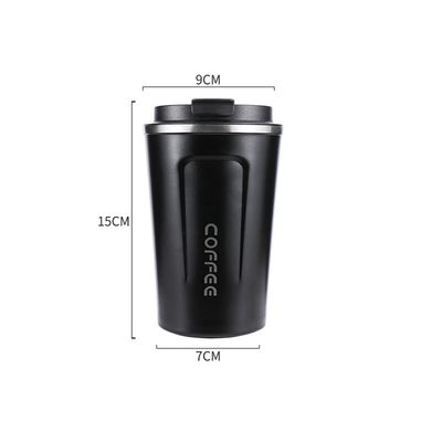 レッドステンレス 旅行用コーヒーカップ 掃除用 隔熱式 再利用可能なコーヒーカップ