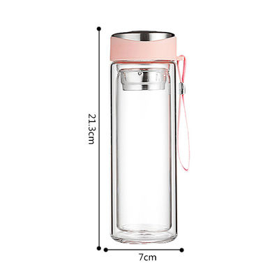 CLASSIC デザインスタイル 320ml ボロシリケート 二重壁隔熱コーヒーカップ 大人向け