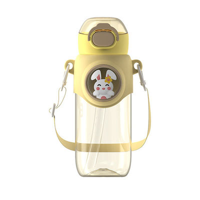 690ML 容量 ロープとラスティックな蓋付きの真青色ポータブルリークプローフカップ