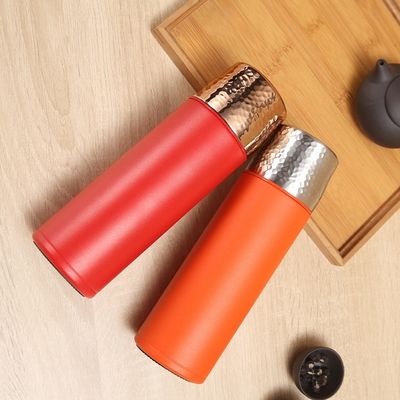 316 ステンレス スチール スプリング キャップ カップ 漏れ防止型 携帯型 学生用 屋外 サーモス カップ付き