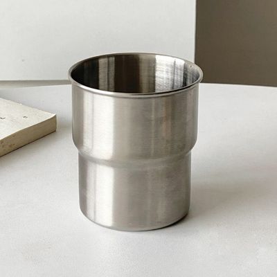 折りたたむハンドルと持続可能な材料のステンレスステールキャンプコーヒーカップ