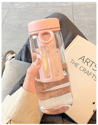 450ml/600ml PC プラスチックカップ 漏れ防止 オーダーメイド ロゴ スポーツ ウォーター ボトル