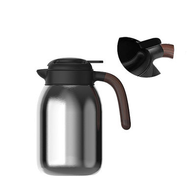 2000ml 容量 ステンレス鋼 ハンドル 絶縁 容器 茶 コーヒー 鍋 熱水ケトル 真空瓶