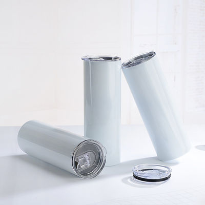 選べる 壁が2つある ステンレス鋼 真空 絶縁 20oz 30oz 直線 スキニー スタム付き 超高層化 トンブル