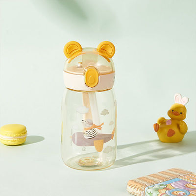 旅行 屋外活動 子供 プラスチックカップ 可愛い クリエイティブ 500ml 650ml 水瓶
