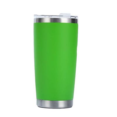 カスタム カラフル 20oz ダブルウォールステンレスステール 蓋付き真空隔熱ガラス