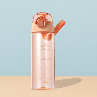 690ml 弾性蓋とロープのカートンプラスチックケトル 水流方法 ストロータイプ