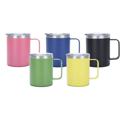 304 ステンレス 鋼 12OZ 密閉 業務用 コーヒー ビール カップ ハンドル 掃除 タンブラー