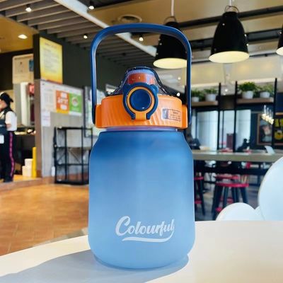 1100ml/1300ml 漏れ防止 オーダーメイド フロスト クリエイティブ ドリンク ボトル 屋外スポーツ/キャンプ