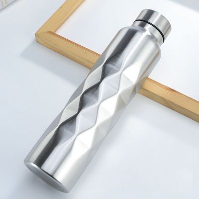 500g 大容量 メタル 水杯 単壁 携帯 漏れ防止 ウォーキング サーモス ボトル