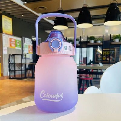 1100ml/1300ml 漏れ防止 オーダーメイド フロスト クリエイティブ ドリンク ボトル 屋外スポーツ/キャンプ