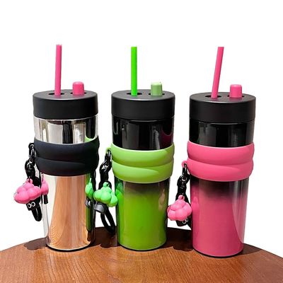 環境に優しい 710ml ステンレス鋼 旅行用コーヒーカップ 掃除機 隔離され再利用可能