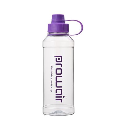1000ml PC プラスチック製の水杯 蓋付き 携帯型 環境に優しい小さな口飲み瓶
