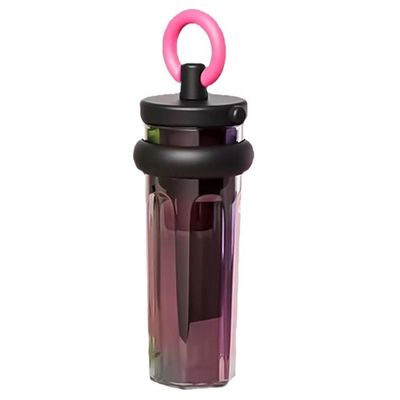 ファッション 700ml 大容量 漏れ防止 旅行 カップ ストロー 持続可能な プラスチック ボトル