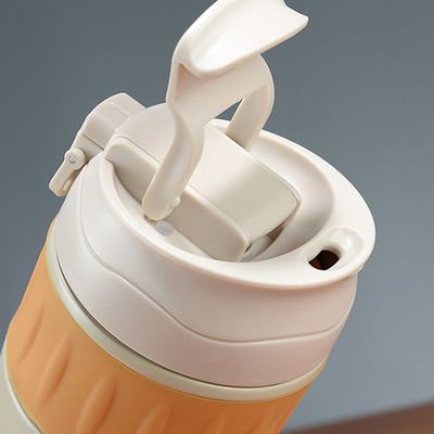500ml ダブルウォールステンレスステール 吸着用 吸管容量 500ml