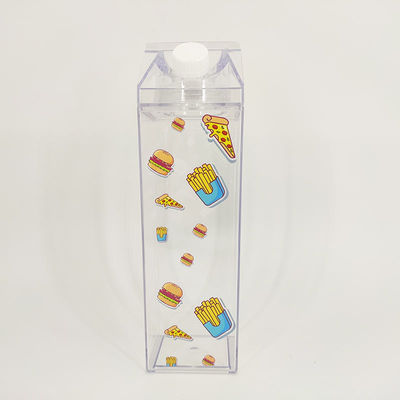オーダーメイド 500ml 透明食品グレード 防水プラスチックボトル 屋外用