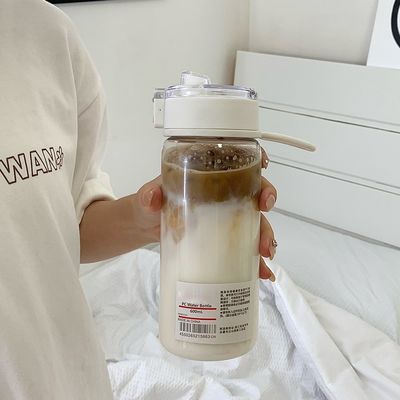 シンプル BAP フリー プラスチック カップ スポーツ 蓋付き 宣伝用の水瓶をカスタマイズ