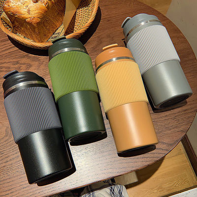 450ML 容量 オーダーメイド ロゴ ステンレス スチール コーヒー カップ 屋外 真空 熱水 隔熱