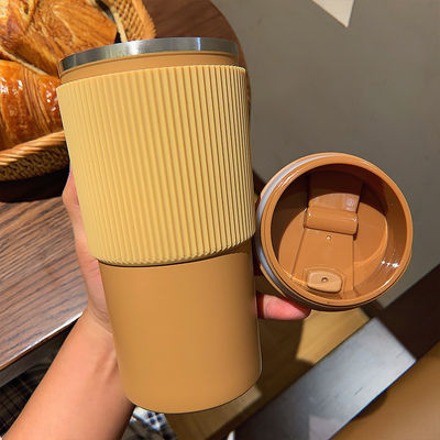 450ML 容量 オーダーメイド ロゴ ステンレス スチール コーヒー カップ 屋外 真空 熱水 隔熱
