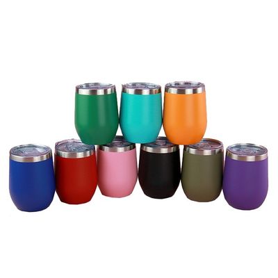 12OZ ダブルウォール ステンレス 旅行 コーヒー カップ トンブル カップ カップ キャンプ用 サーモス
