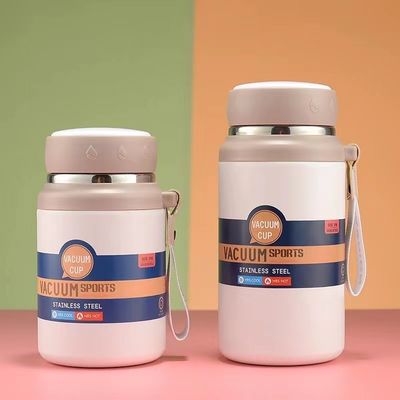 ミニマリストデザインスタイル 750ml/1000ml 携帯キャンプ用ステンレスステールサーモスカップ