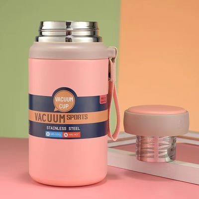 ミニマリストデザインスタイル 750ml/1000ml 携帯キャンプ用ステンレスステールサーモスカップ