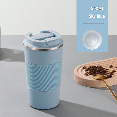 380ml/510ml 304ステンレス鋼 壁が2つあるテルモス 掃除用 隔離型 旅行用 カフェカップ