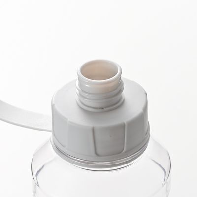 直接飲み 1000ml 透明なBPAフリー プラスチック水瓶 オーダーメイドロゴ