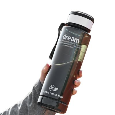 カスタマイズされたロゴ 1L タイムマーカー エコフレンドリー Bpa 無料 ジム スポーツ PET プラスチック 水瓶