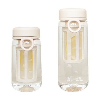 現代のデザインスタイル プラスチック製の飲み水ボトルと茶の注入器 450ML/600ML