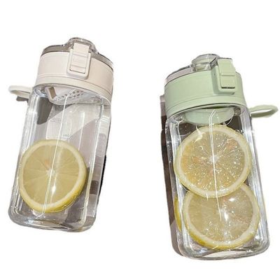 400ml/600ml 漏れ防止水瓶 外出スポーツ用 取れるシートプレッシングタイプ