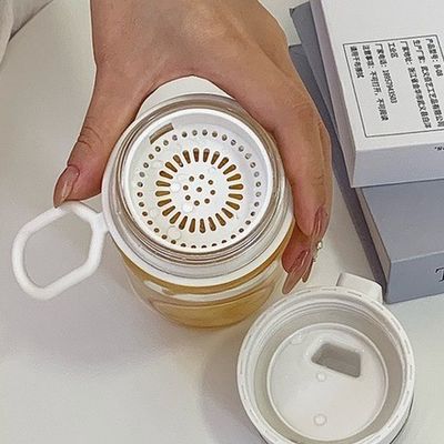 熱耐性PCプラスチックボトル フリップトップ スタイリッシュな水瓶