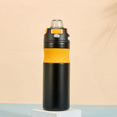 供給 580ml スプリングカップ ポータブル 隔離式真空サーモスボトル 316 ステンレス鋼カップ