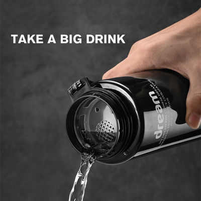 1000ML 環境に優しい BPA のない露天スポーツボトル キャンプ用 水流方法