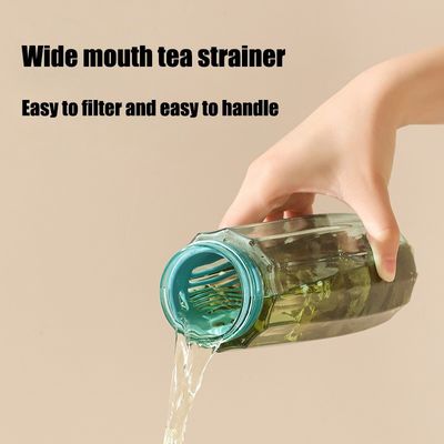 子供 の 水分 供給 需要 に おける 茶 フィルター を 備えた プラスチック 水瓶 の 望遠鏡 手柄