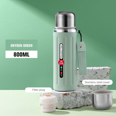 316 ステンレス鋼 ポータブル 旅行カップ 600ml/800ml 容量とカスタマイズされた色
