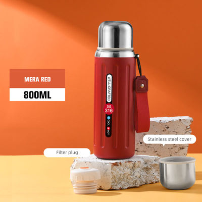 316 ステンレス鋼 ポータブル 旅行カップ 600ml/800ml 容量とカスタマイズされた色