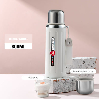 モダンデザイン 屋外スポーツ 掃除瓶 600/800ml 広口水瓶 ストロー付き
