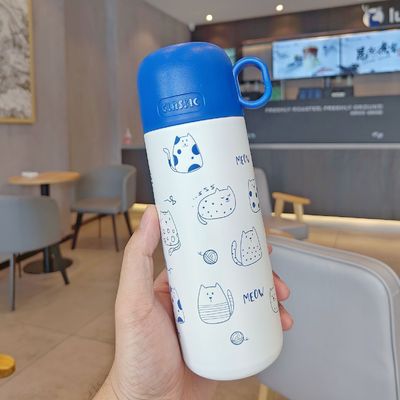 カスタマイズされたカラー真空ボトル 500mlステンレスステール 蓋付き隔離式テルモスカップ