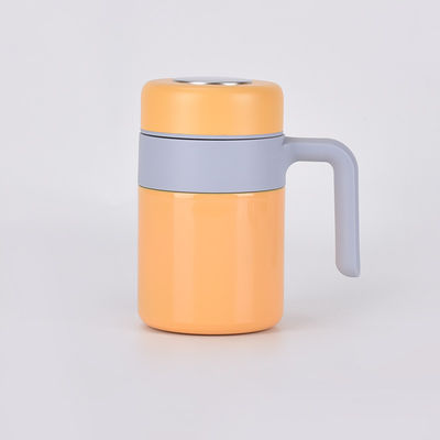 HANDGRIP Classic 500ml ステンレスステールコーヒーカップ 健身と漏れ防止デザイン