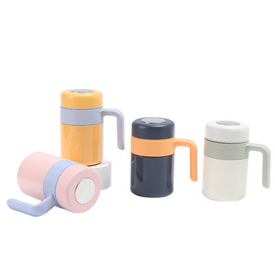 HANDGRIP Classic 500ml ステンレスステールコーヒーカップ 健身と漏れ防止デザイン