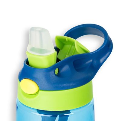 オーダーメイド印刷 ロゴ BPAフリー キッズ プラスチックの水瓶 500ML ストローとスプート