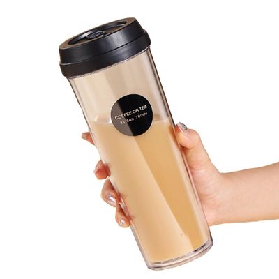 320/420/520ml/700ml 環境に優しい 防水蓋付きの二面壁プラスチック水瓶