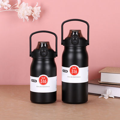 運動会や屋外活動用の持ち運び可能な取っ手式熱水瓶 316 ステンレス鋼
