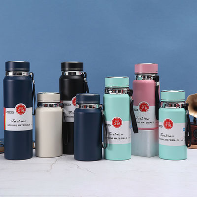 バキュム絶縁 800ml 水瓶 カスタムロゴ 316 ステンレス 旅行に最適