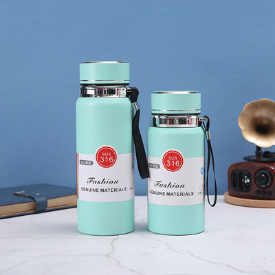 600ml/800ml/1000ml CLASSIC 二重壁ステンレス鋼 掃除用水瓶 屋外用