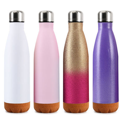 アウトドア旅行 スポーツとフィットネスのためのステンレス鋼 500ml コラ形サーモスボトル