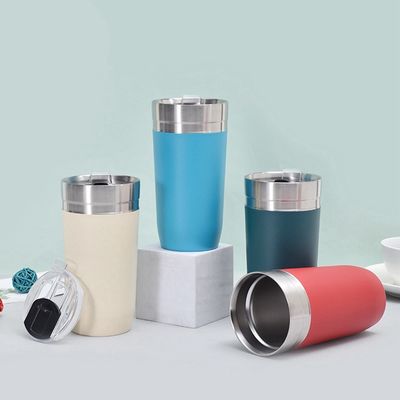二壁式真空カップ カスタムロゴ フィットネス スポーツ ステンレス 絶縁型コーヒーカップ